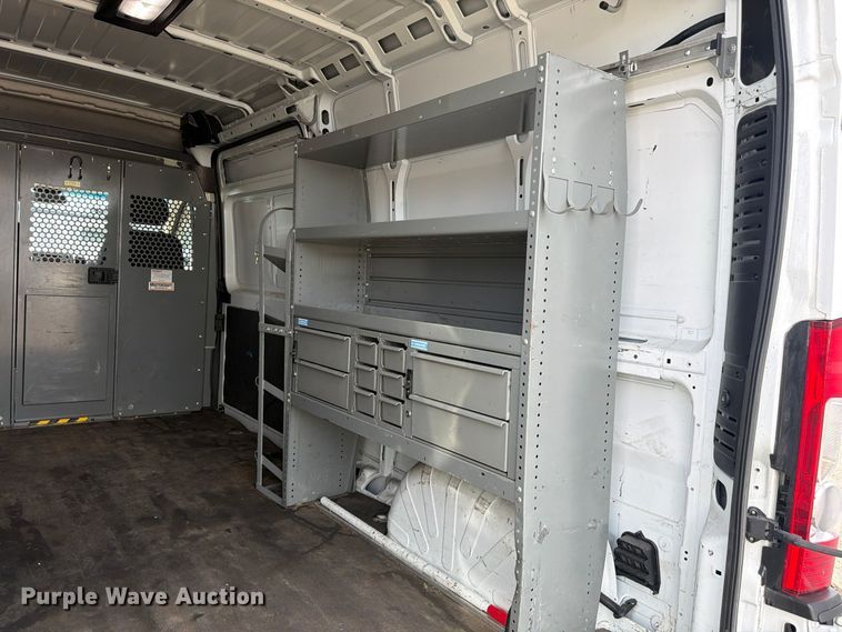 image for item YA4500 2021 RAM Promaster 2500 delivery van