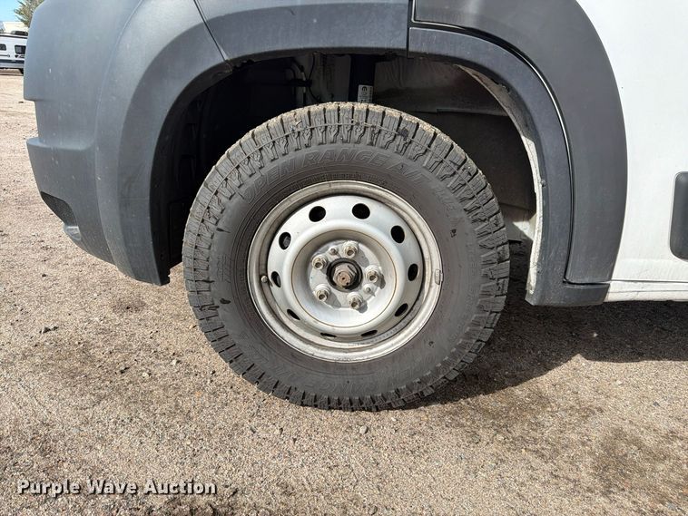 image for item YA4500 2021 RAM Promaster 2500 delivery van