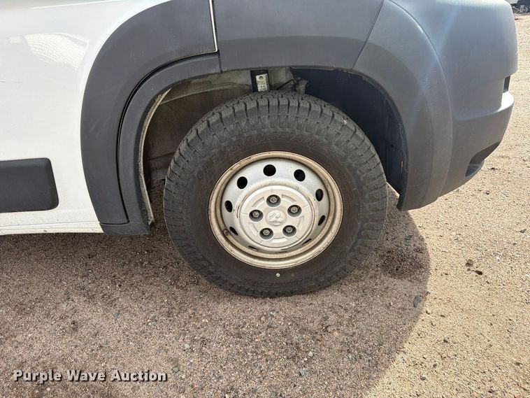image for item YA4500 2021 RAM Promaster 2500 delivery van