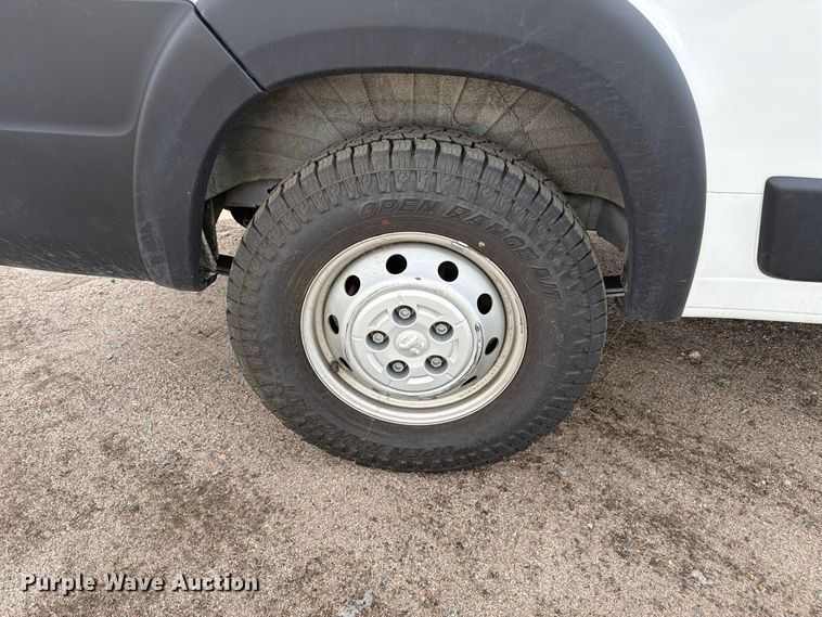 image for item YA4500 2021 RAM Promaster 2500 delivery van