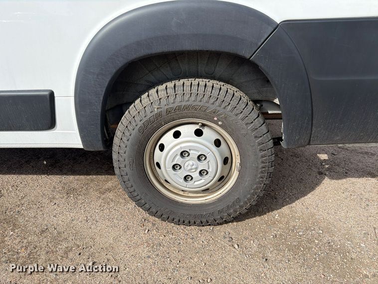 image for item YA4500 2021 RAM Promaster 2500 delivery van