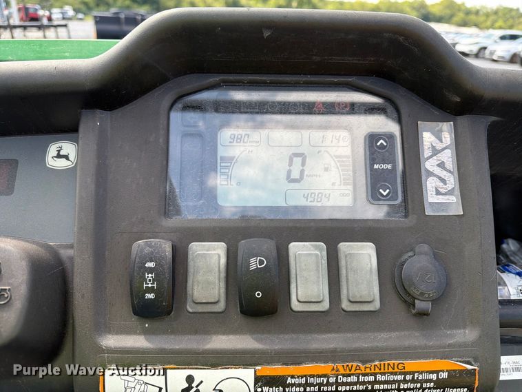 image for item YA4958 2016 John Deere 855E DSL XUV utility vehicle