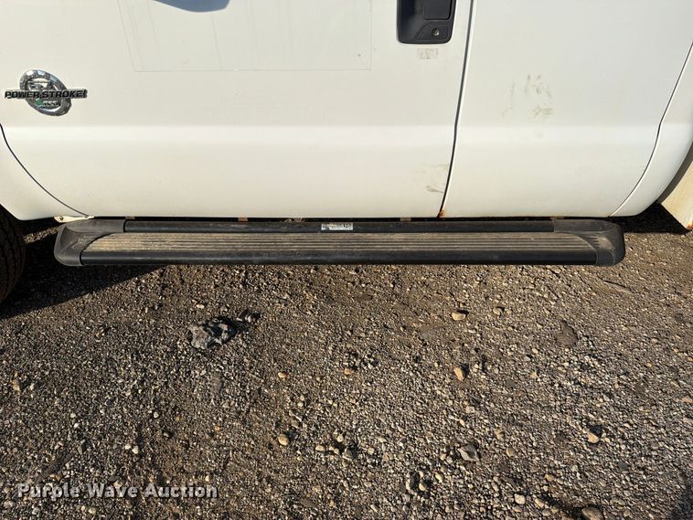 image for item YA5135 2016 Ford F250 Super Duty Ext. Cab utility bed pickup truck