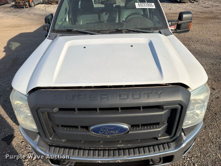 image for item YA5135 2016 Ford F250 Super Duty Ext. Cab utility bed pickup truck