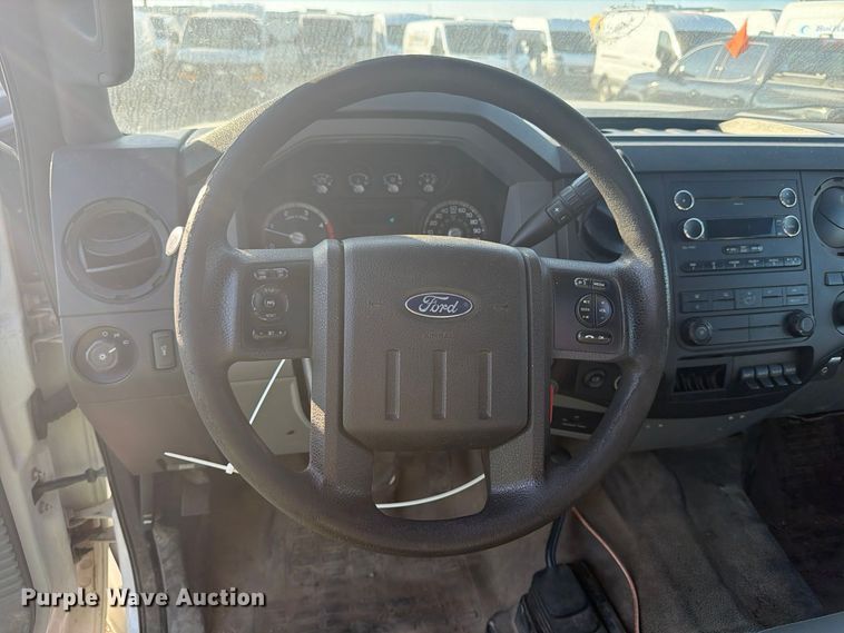 image for item YA5135 2016 Ford F250 Super Duty Ext. Cab utility bed pickup truck