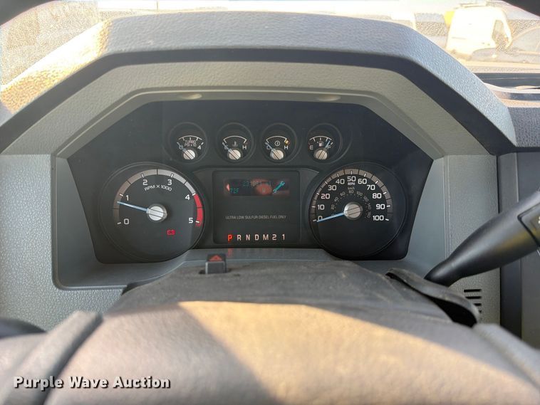image for item YA5135 2016 Ford F250 Super Duty Ext. Cab utility bed pickup truck