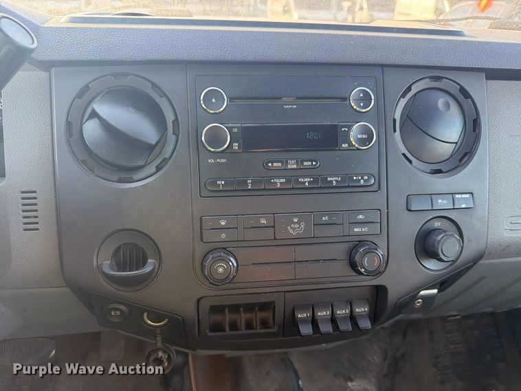 image for item YA5135 2016 Ford F250 Super Duty Ext. Cab utility bed pickup truck