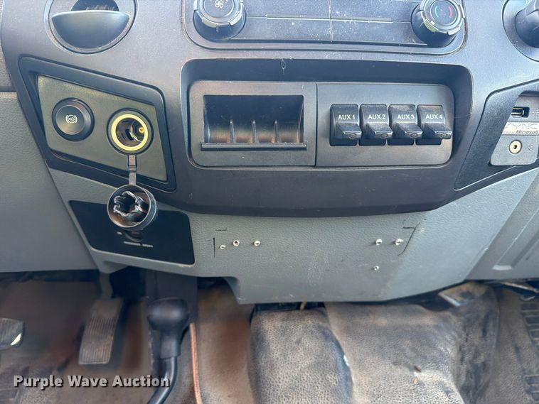image for item YA5135 2016 Ford F250 Super Duty Ext. Cab utility bed pickup truck