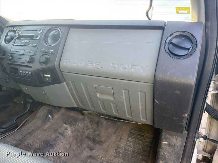 image for item YA5135 2016 Ford F250 Super Duty Ext. Cab utility bed pickup truck
