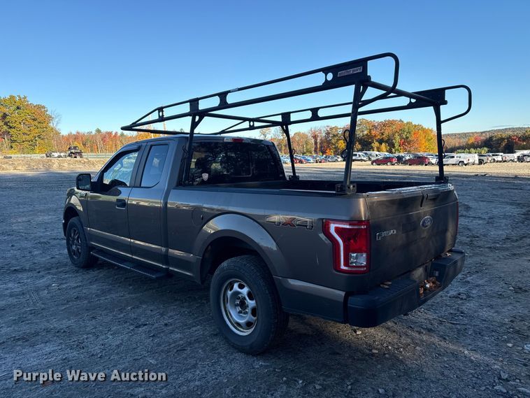 image for item YA5217 2016 Ford F150 Ext. Cab pickup truck