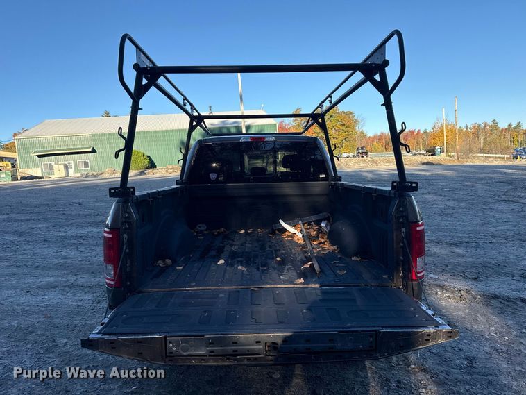 image for item YA5217 2016 Ford F150 Ext. Cab pickup truck
