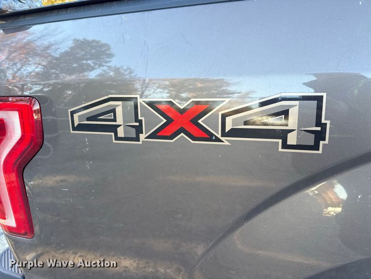 image for item YA5217 2016 Ford F150 Ext. Cab pickup truck