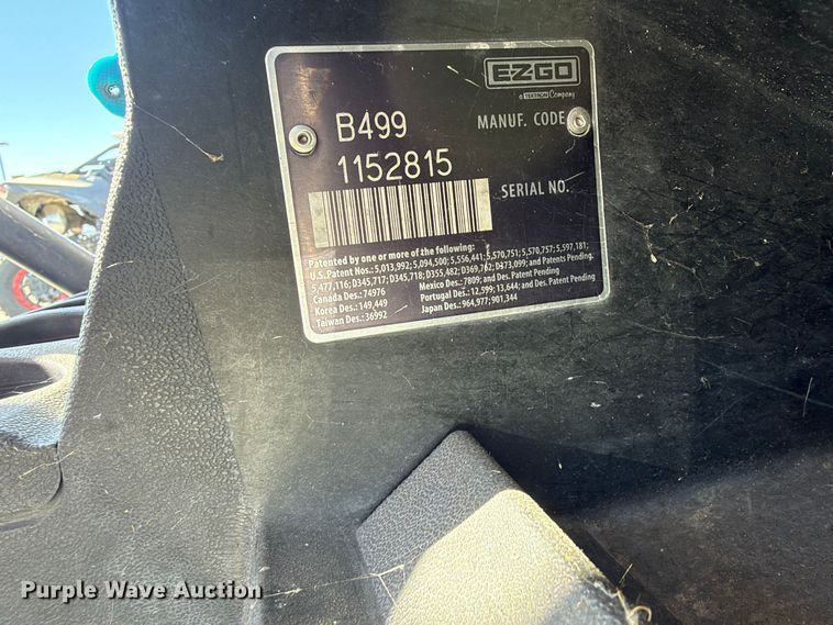 image for item YA5224 EZ-GO golf cart