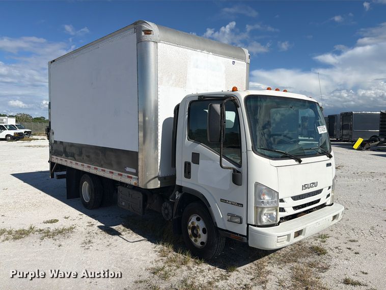 image for item YA5355 2017 Isuzu NPR box truck