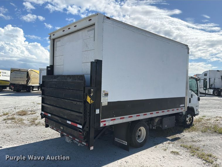 image for item YA5355 2017 Isuzu NPR box truck