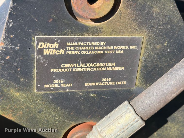 image for item YA5455 2016 Ditch Witch R300 cable plow