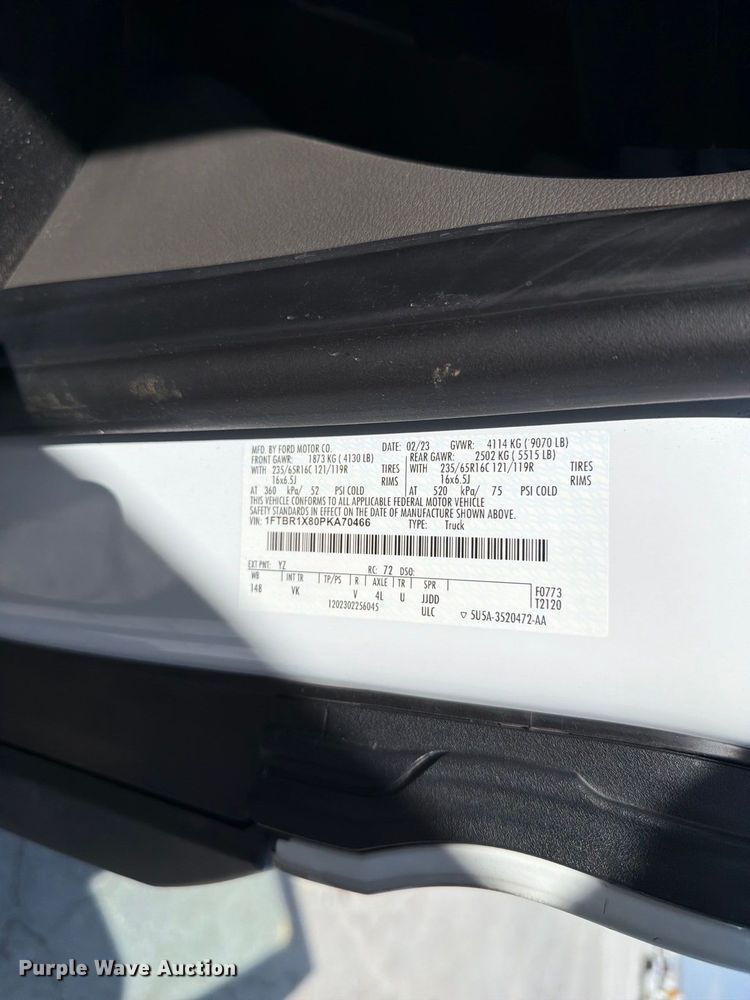 2023 Ford TRANSIT