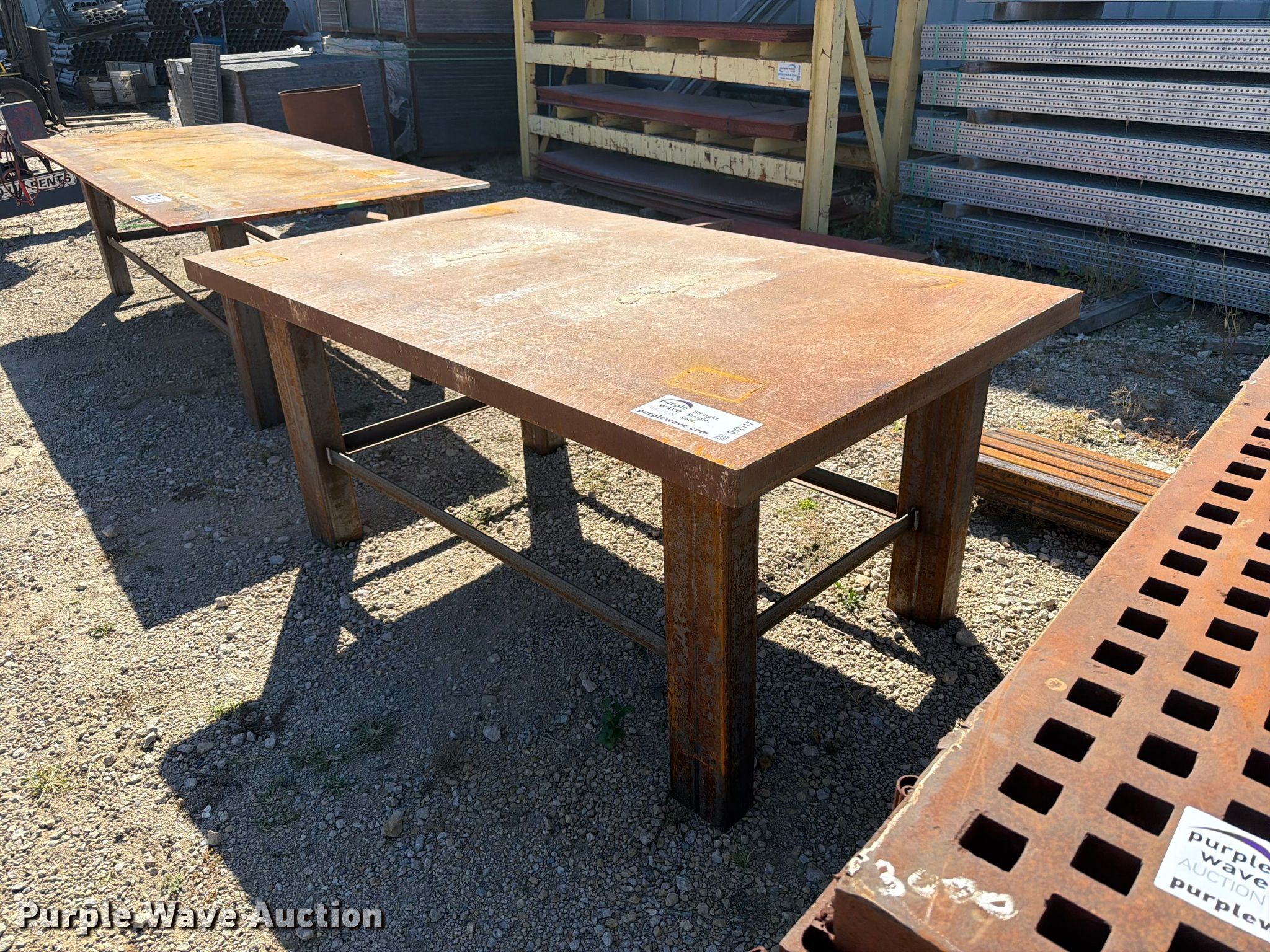 Welding table in Dubuque, IA | Item DV2117 for sale | Purple Wave