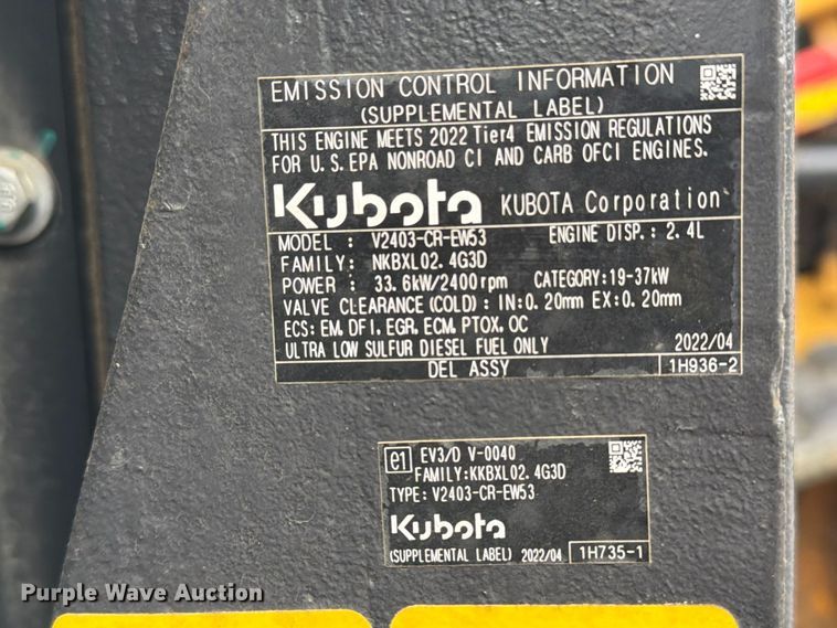 image for item DT2947 Kato HD50v5 Mini excavator