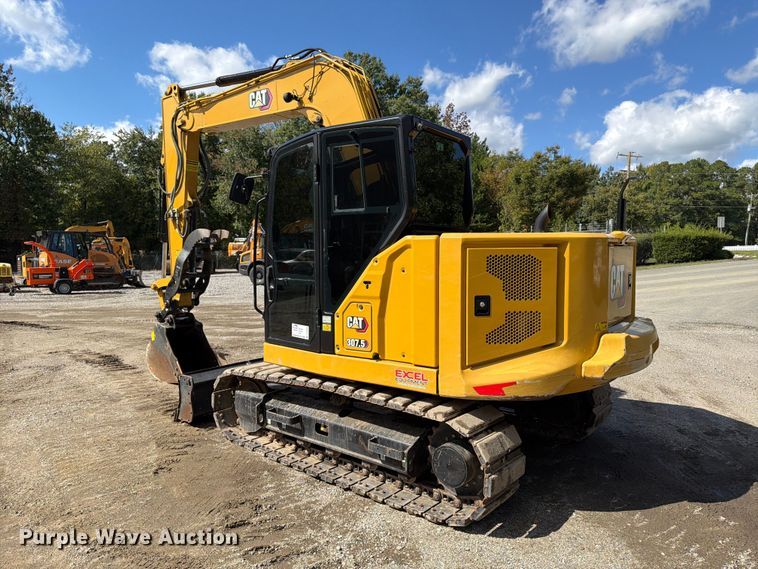 image for item DT2950 2022 Caterpillar 307.5 mini excavator