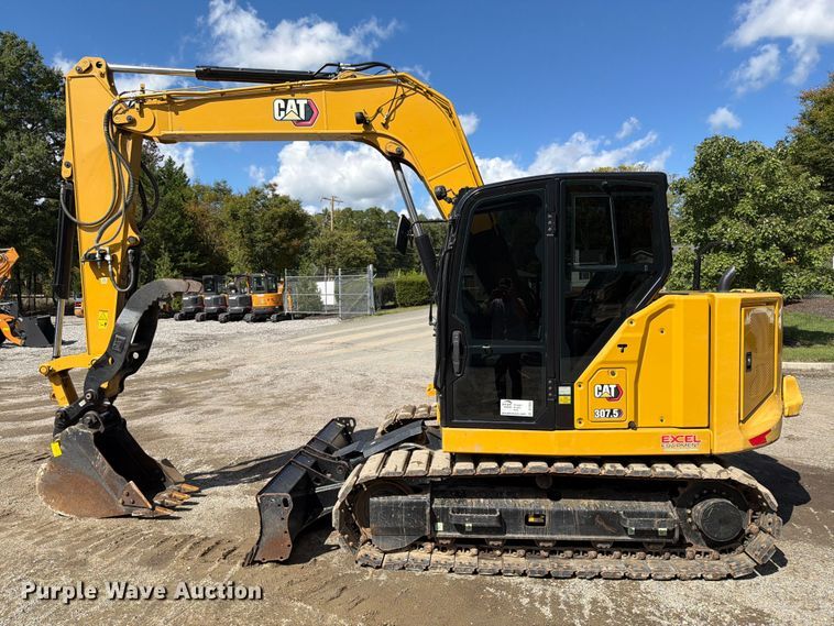 image for item DT2950 2022 Caterpillar 307.5 mini excavator