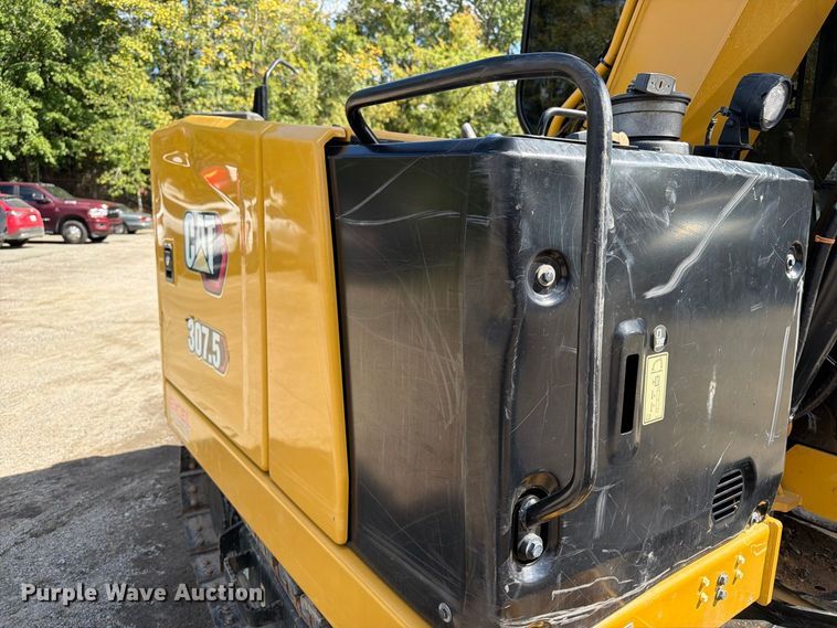 image for item DT2950 2022 Caterpillar 307.5 mini excavator