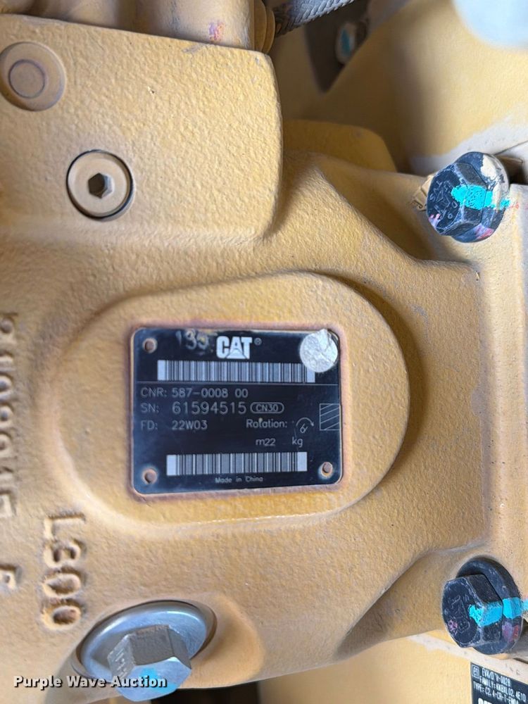 image for item DT2950 2022 Caterpillar 307.5 mini excavator
