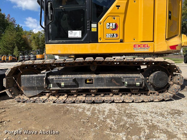 image for item DT2950 2022 Caterpillar 307.5 mini excavator