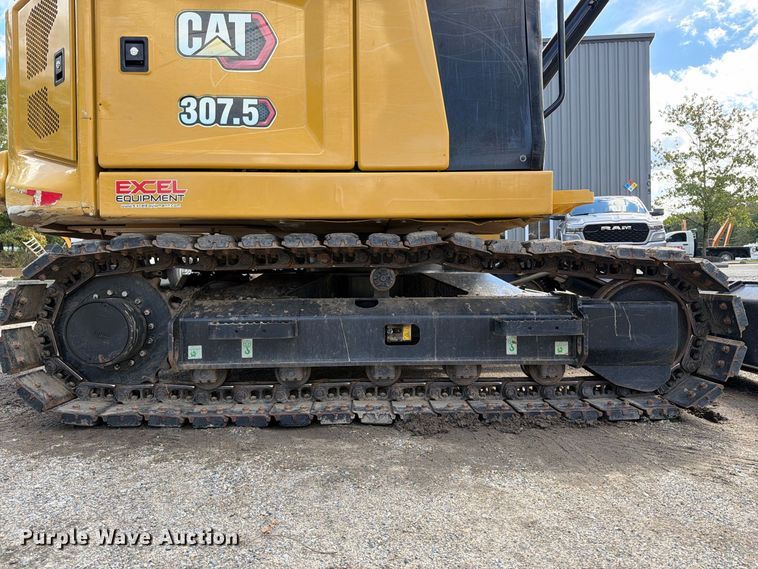 image for item DT2950 2022 Caterpillar 307.5 mini excavator