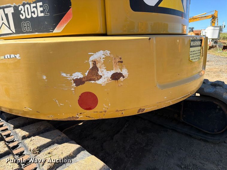 image for item DT2951 2016 Caterpillar 305E2 mini excavator