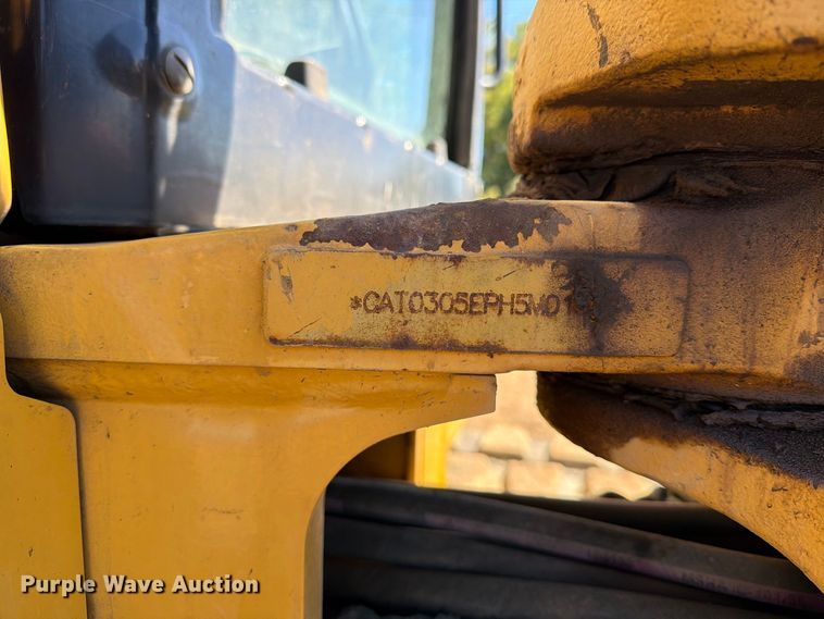 image for item DT2951 2016 Caterpillar 305E2 mini excavator
