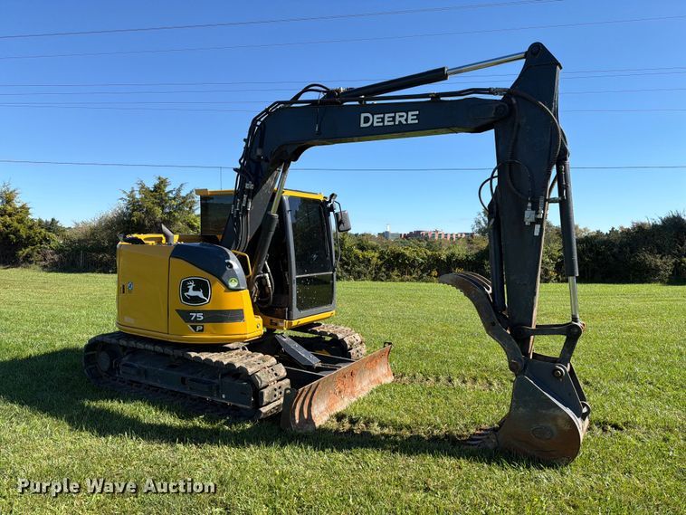 image for item DT2952 2024 John Deere 75P mini excavator