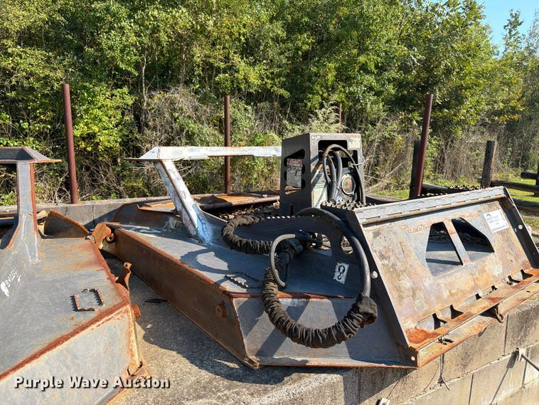 image for item DT2965 2020 Paladin Attachments skid steer brush mower