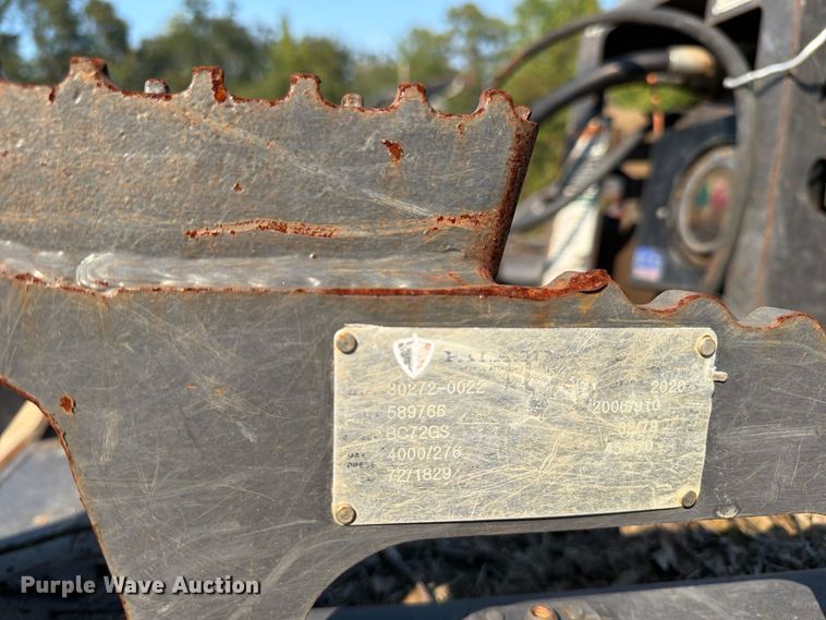 image for item DT2965 2020 Paladin Attachments skid steer brush mower