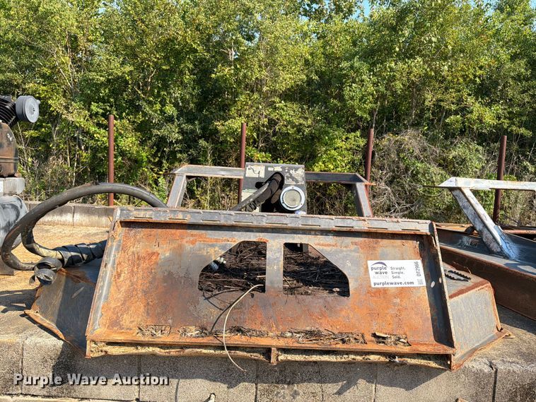 image for item DT2966 Bradco skid steer brush mower