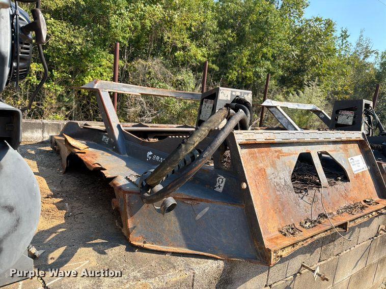 image for item DT2966 Bradco skid steer brush mower