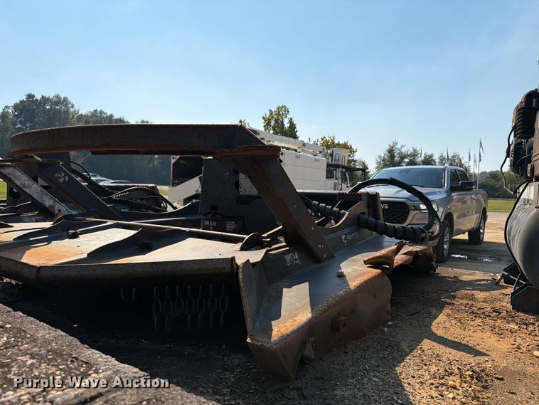 image for item DT2966 Bradco skid steer brush mower