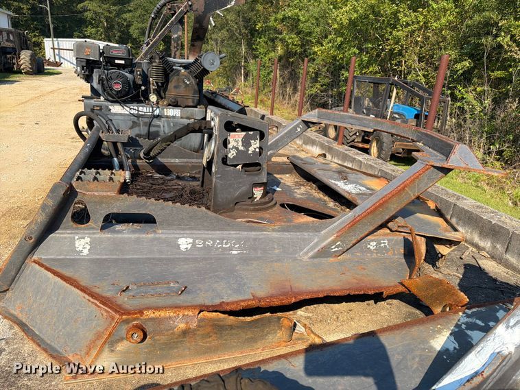 image for item DT2966 Bradco skid steer brush mower