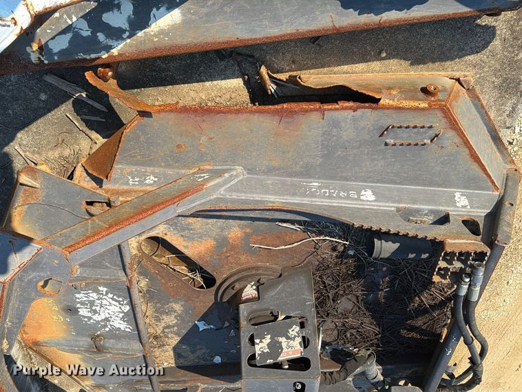 image for item DT2966 Bradco skid steer brush mower