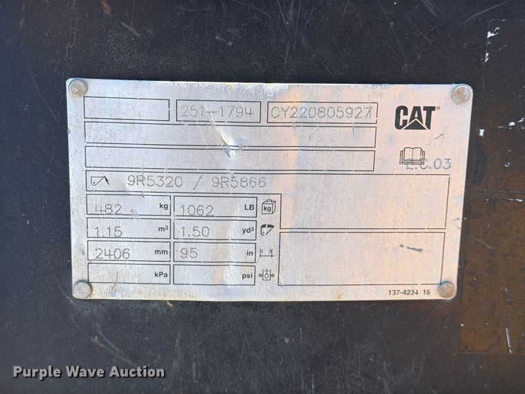 image for item DU1578 2022 Caterpillar 420 XE backhoe