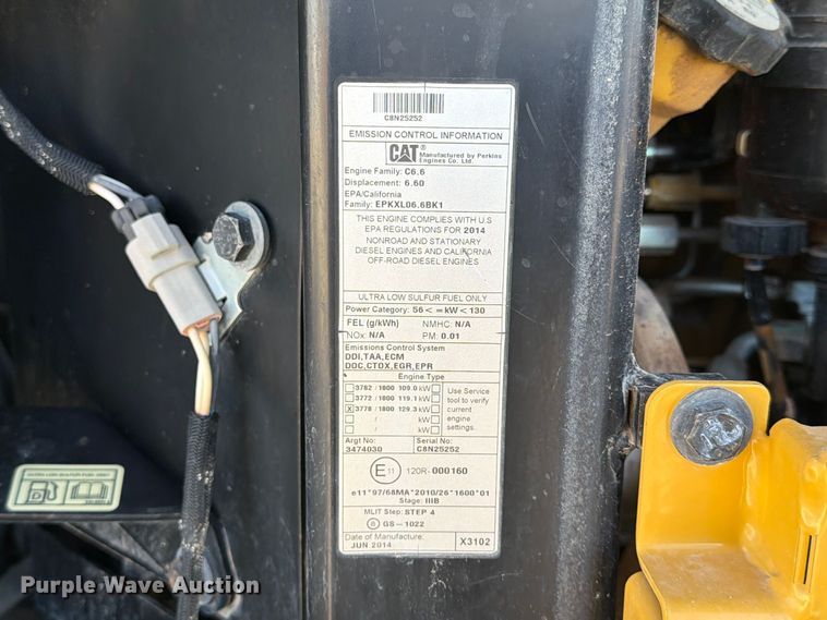 image for item DU1581 2014 Caterpillar 924K wheel loader