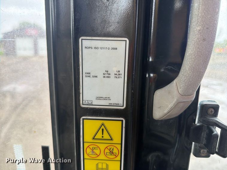 image for item DV2139 2012 Caterpillar 336E L excavator