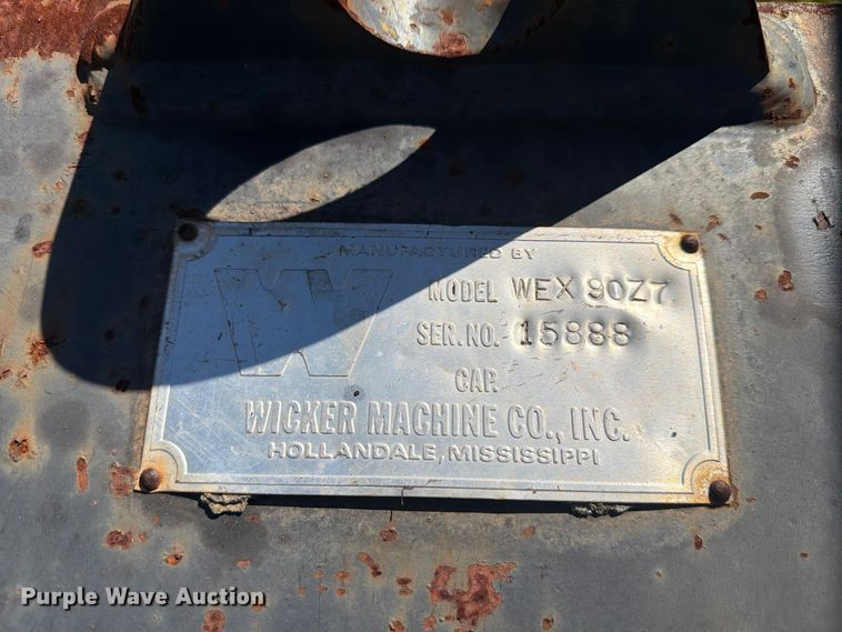 image for item DV7407 Wacker Machine Co. WEX90Z7 log grapple