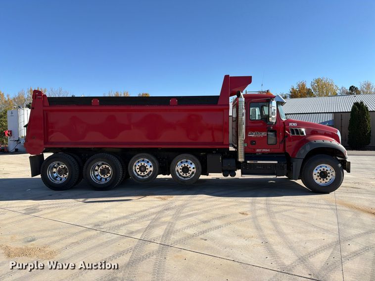 image for item EA0591 2018 Mack GU713 dump truck