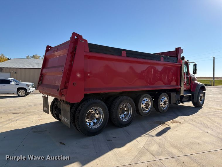 image for item EA0591 2018 Mack GU713 dump truck