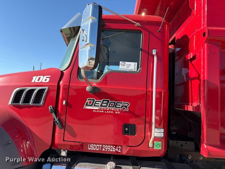 image for item EA0591 2018 Mack GU713 dump truck
