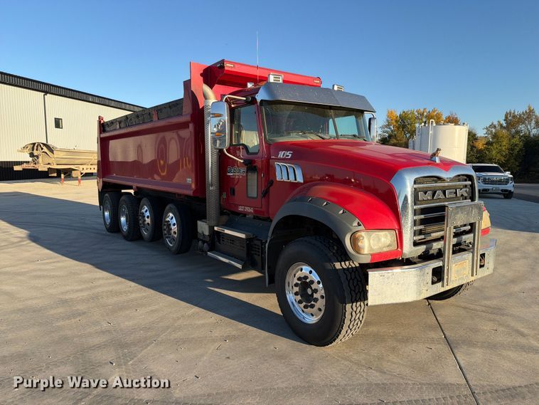 image for item EA0592 2018 Mack GU713 dump truck