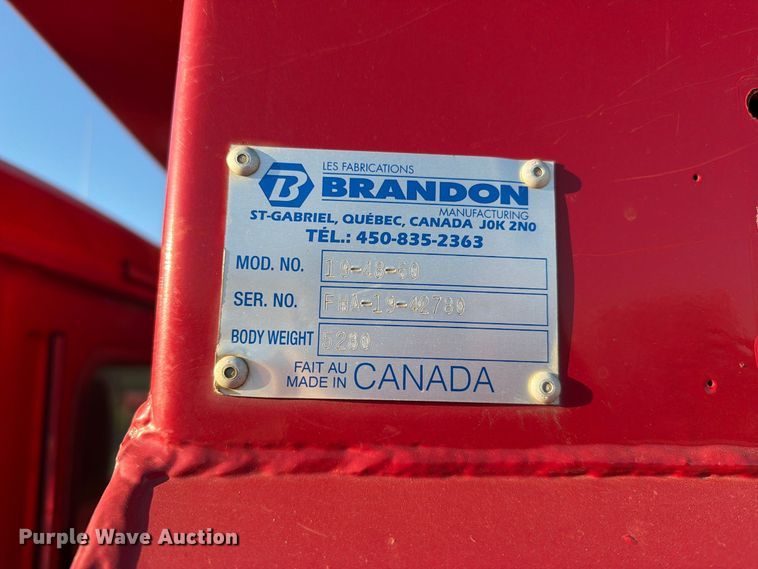 image for item EA0592 2018 Mack GU713 dump truck