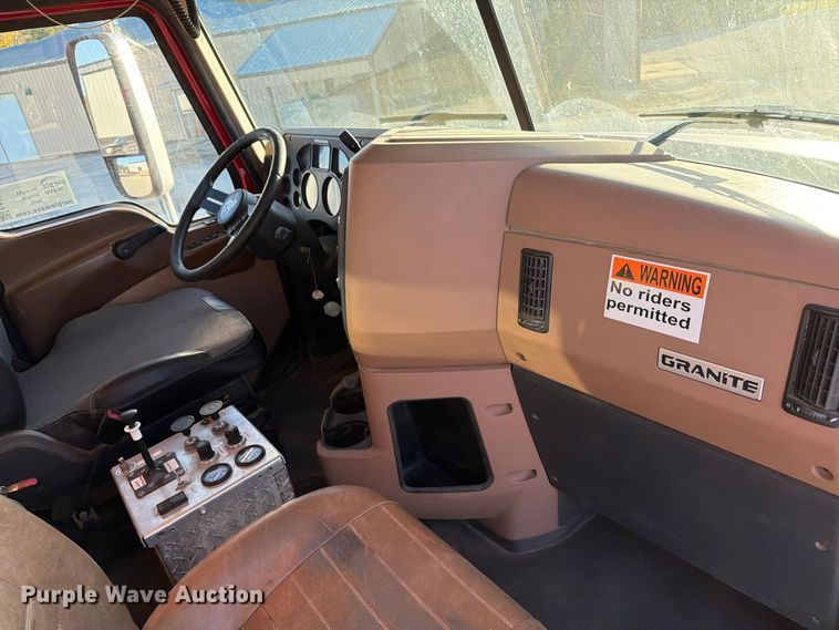image for item EA0592 2018 Mack GU713 dump truck