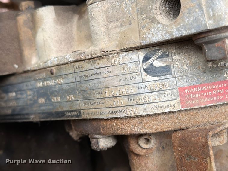 image for item EA0600 1987 Freightliner Conventional fuel / lube truck